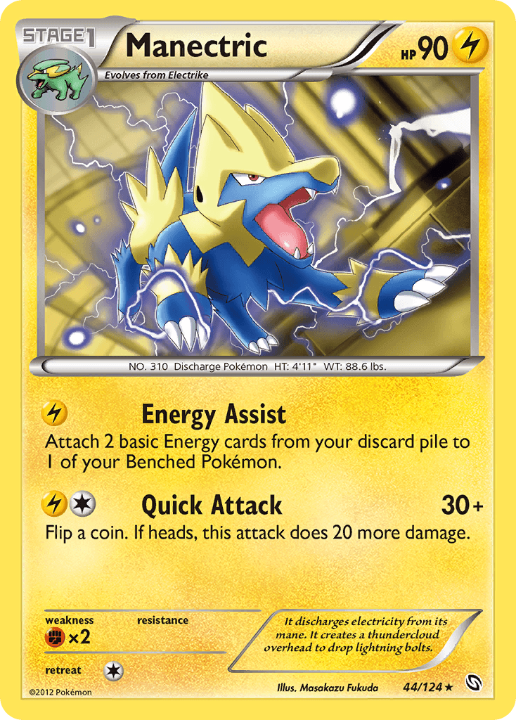 Manectric Dragons Exalted card
