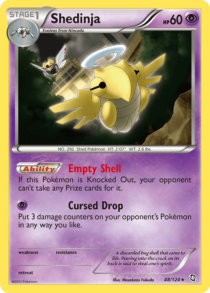 Shedinja Dragons Exalted card