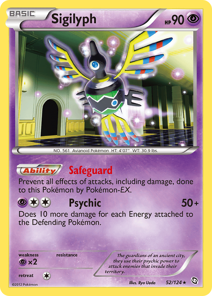 Sigilyph Dragons Exalted card