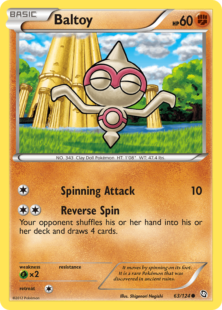 Baltoy Dragons Exalted card