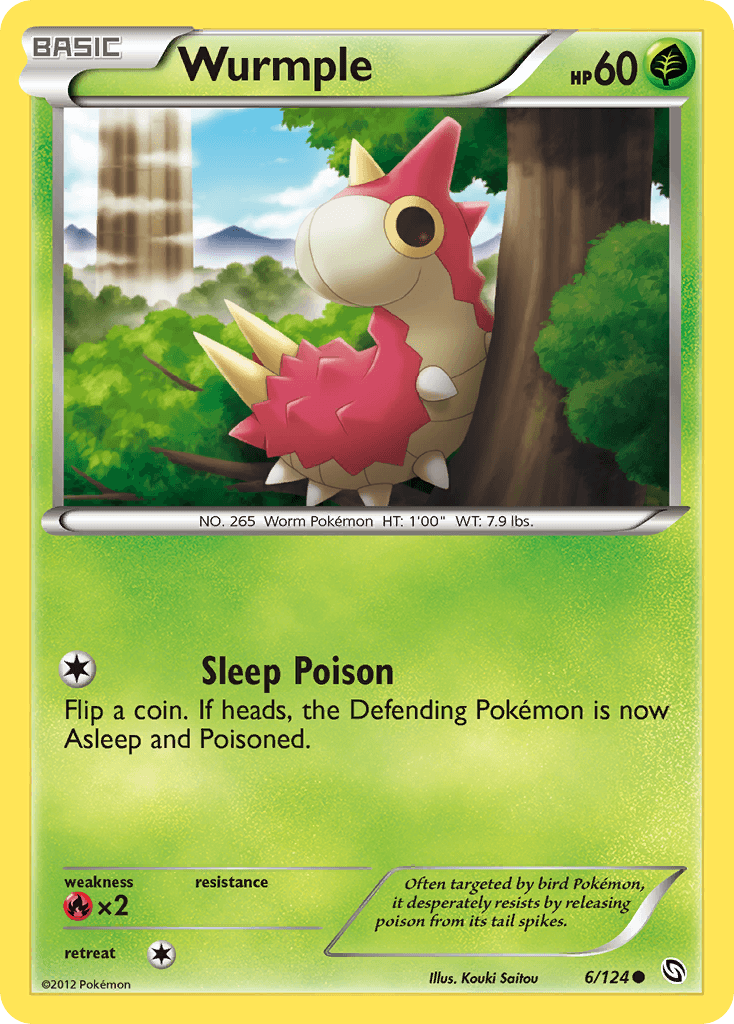 Wurmple Dragons Exalted card