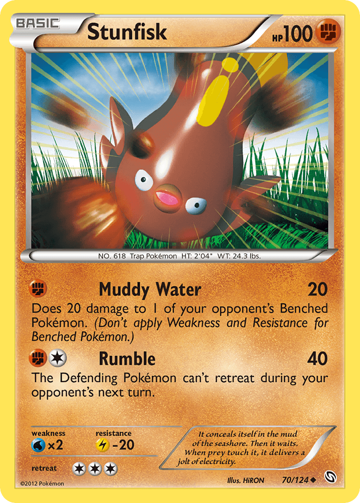 Stunfisk Dragons Exalted card