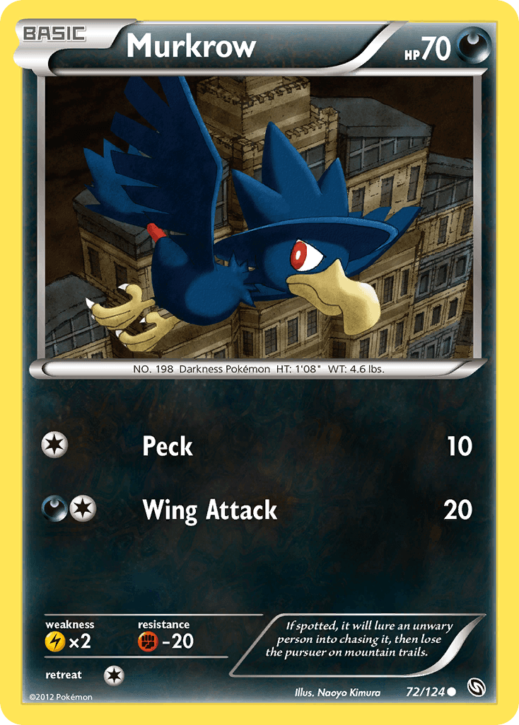 Murkrow Dragons Exalted card