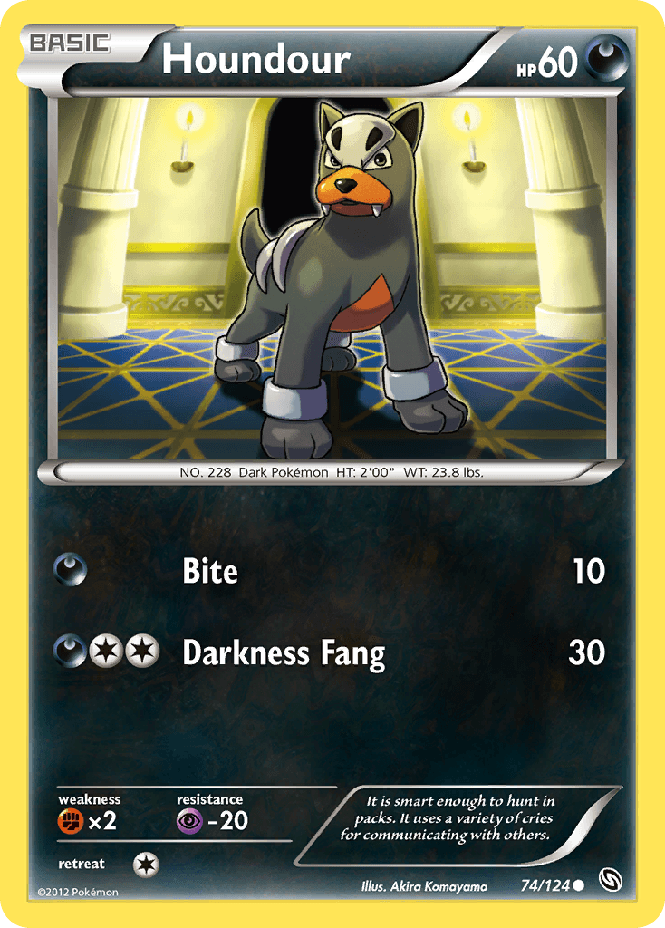 Houndour Dragons Exalted card