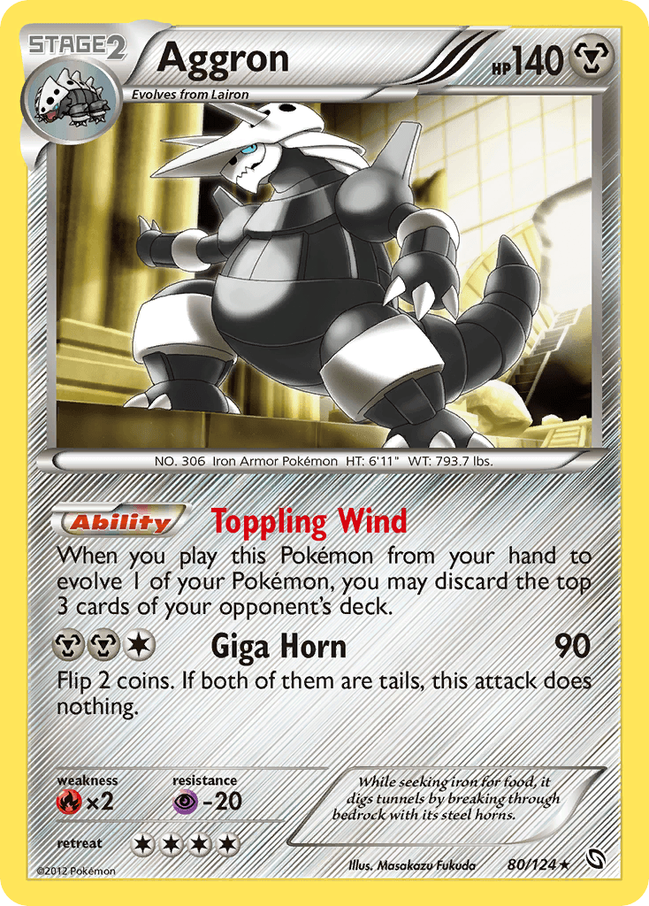 Aggron Dragons Exalted card