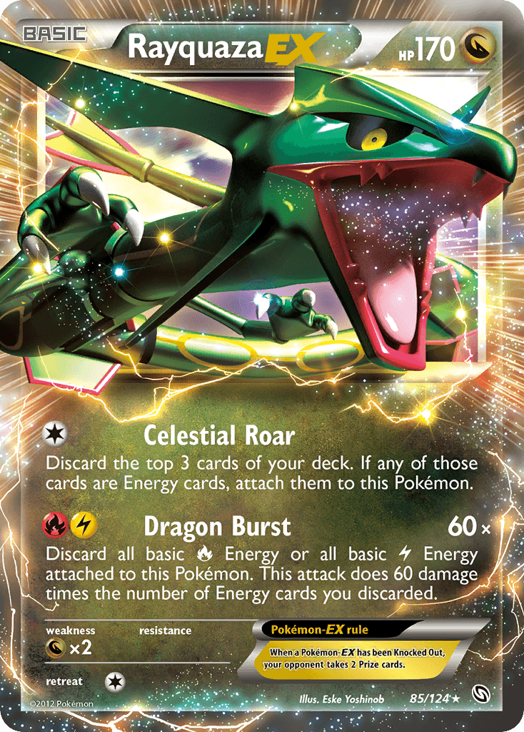 Rayquaza-EX Dragons Exalted card