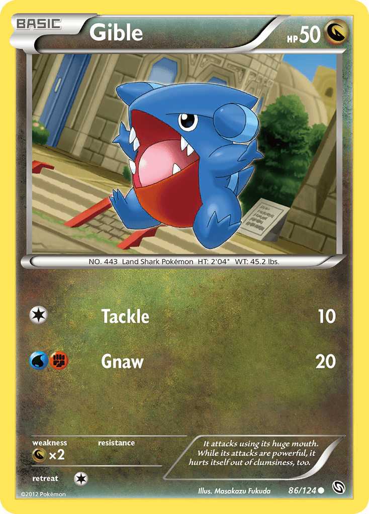 Gible Dragons Exalted card