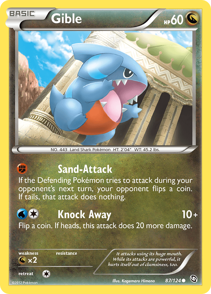 Gible Dragons Exalted card