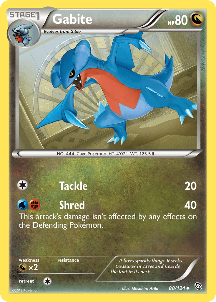 Gabite Dragons Exalted card