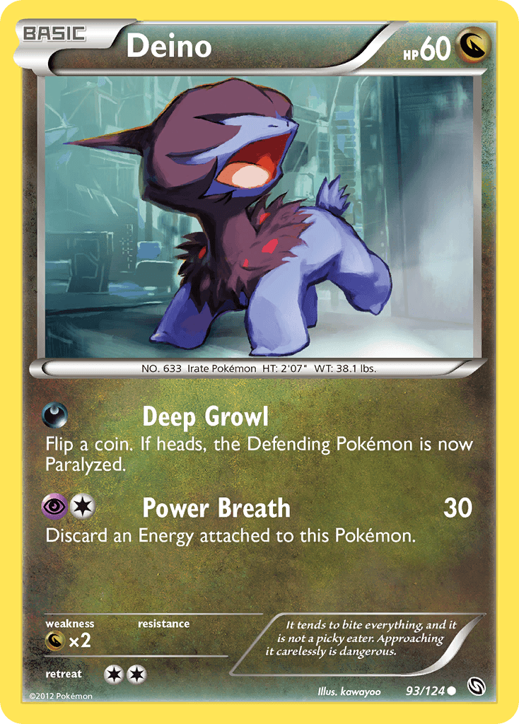 Deino Dragons Exalted card