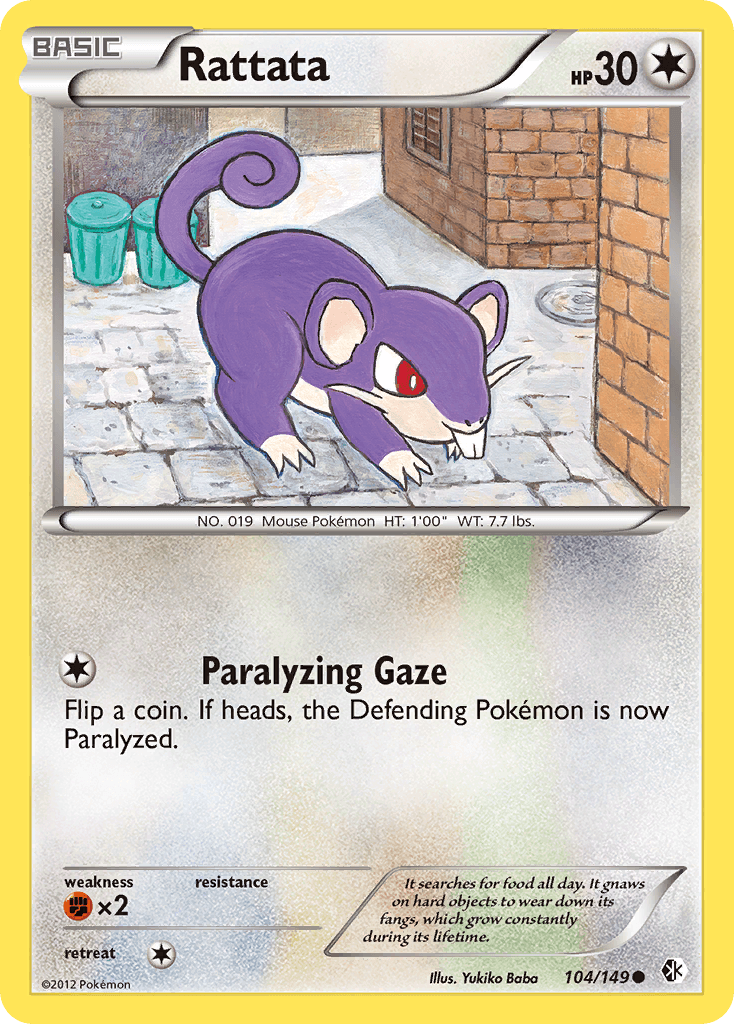 Rattata Boundaries Crossed card