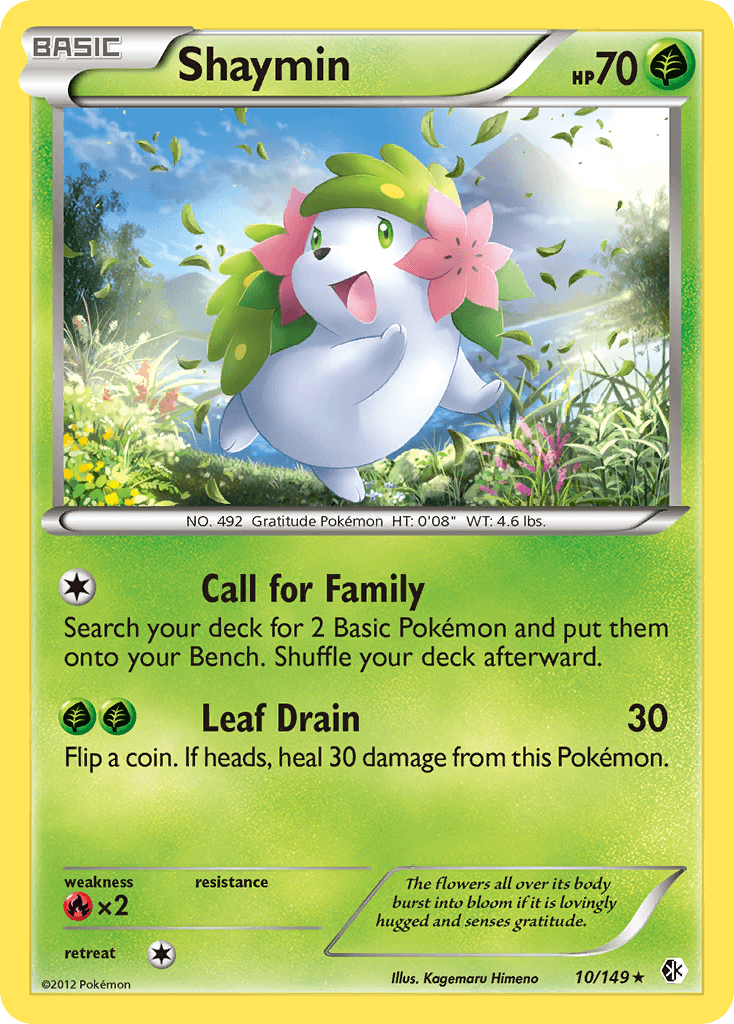 Shaymin Boundaries Crossed card