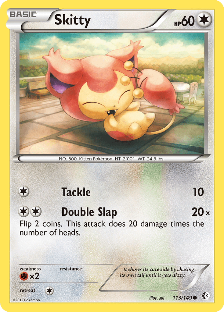 Skitty Boundaries Crossed card