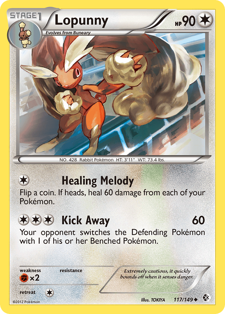Lopunny Boundaries Crossed card