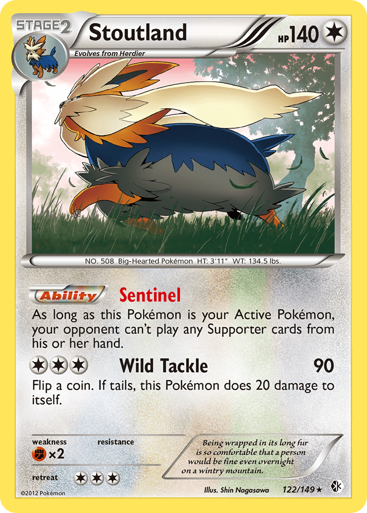 Stoutland Boundaries Crossed card