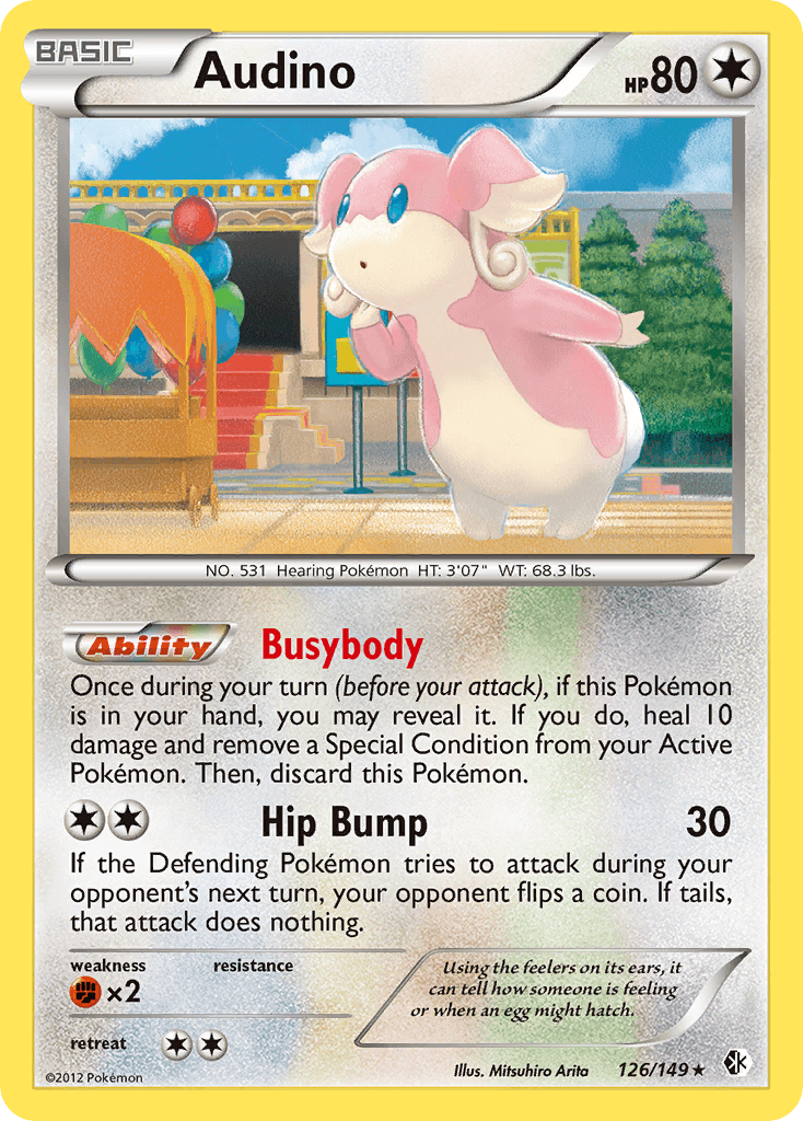 Audino Boundaries Crossed card