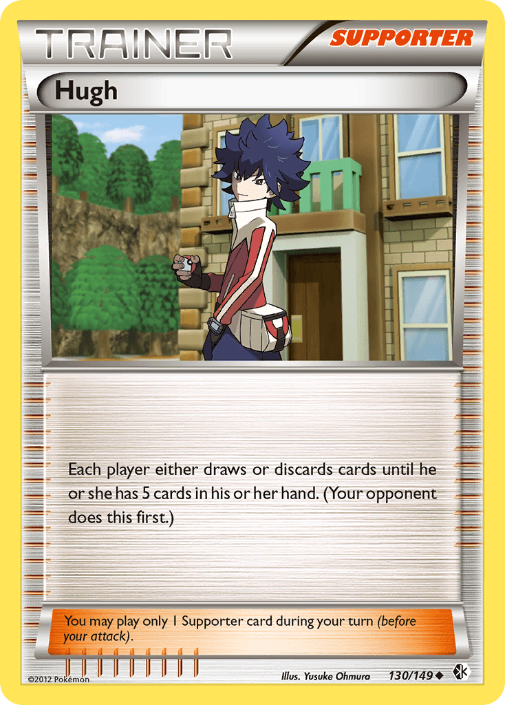 Hugh Boundaries Crossed card