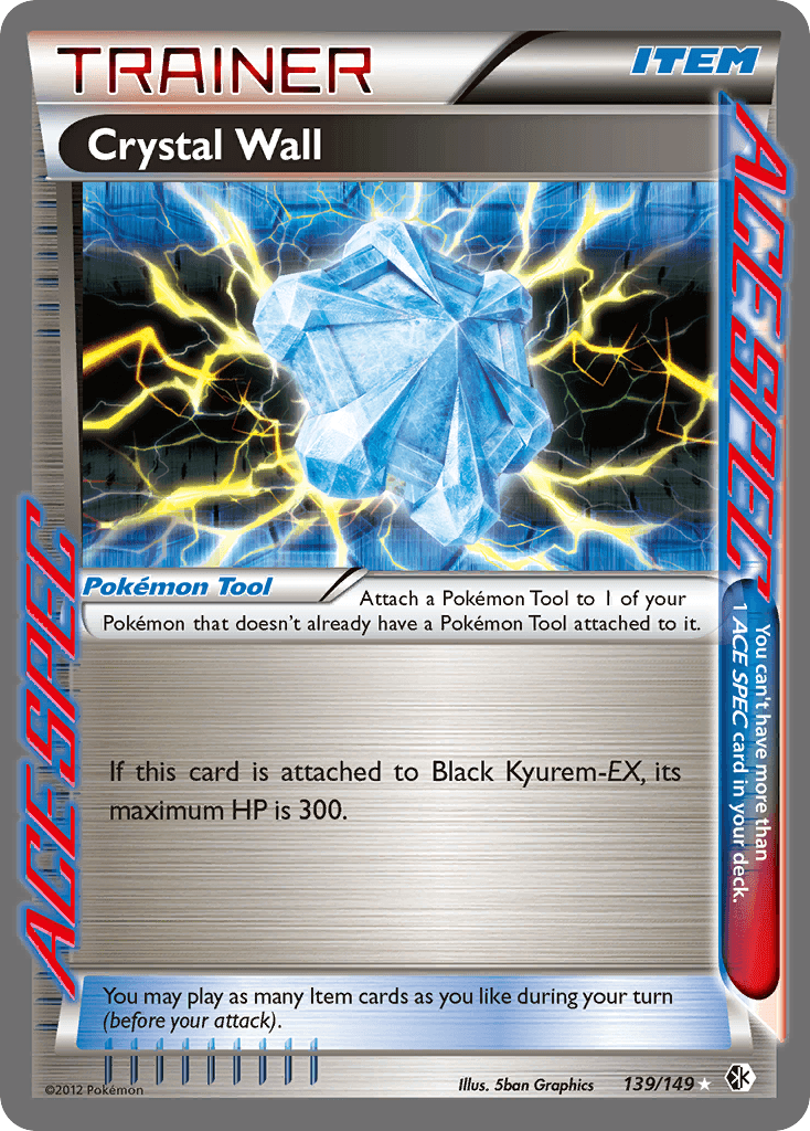 Crystal Wall Boundaries Crossed card
