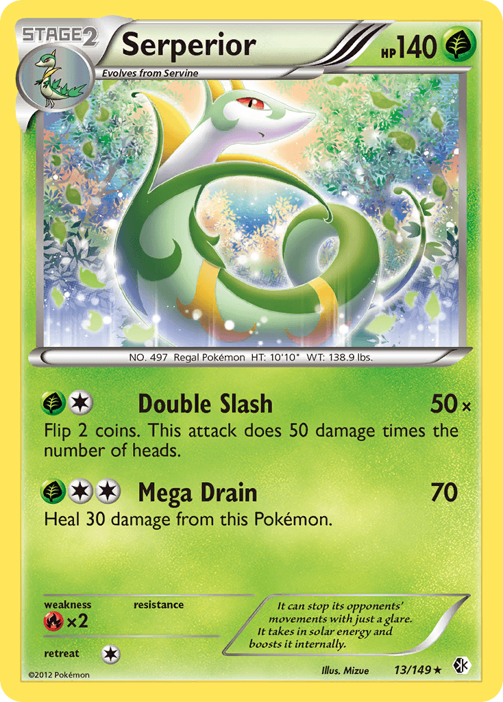 Serperior Boundaries Crossed card