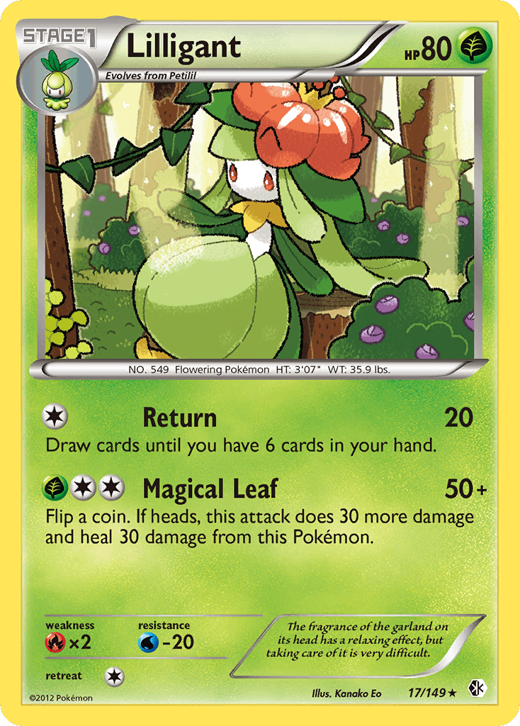 Lilligant Boundaries Crossed card