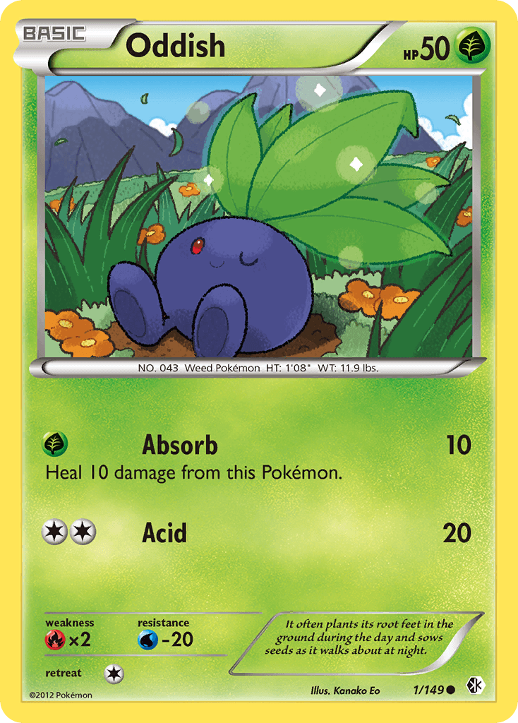 Oddish Boundaries Crossed card