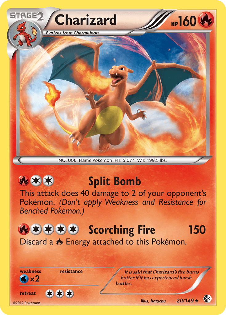 Charizard Boundaries Crossed card
