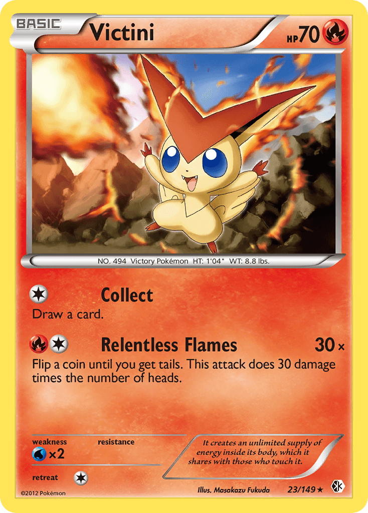 Victini Boundaries Crossed card