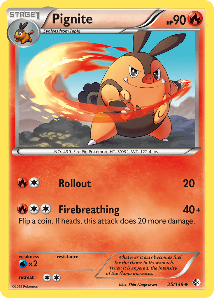 Pignite Boundaries Crossed card