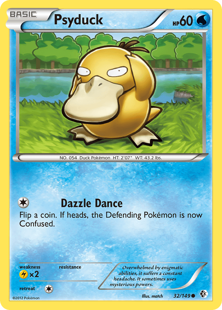 Psyduck Boundaries Crossed card
