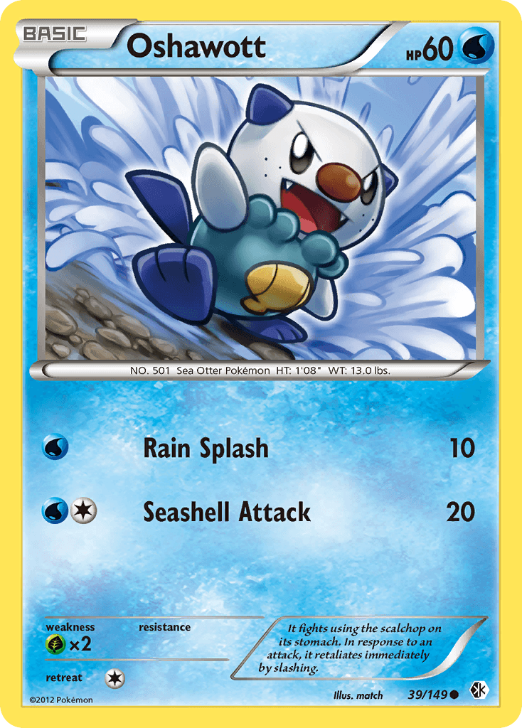 Oshawott Boundaries Crossed card