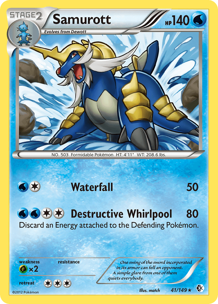 Samurott Boundaries Crossed card