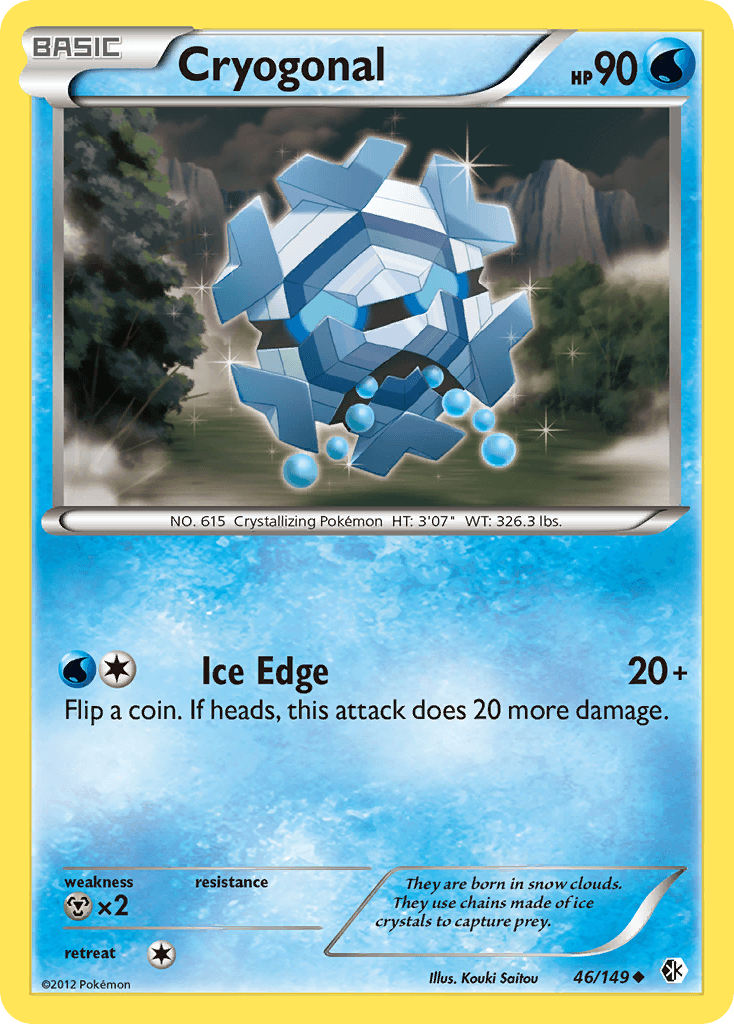 Cryogonal Boundaries Crossed card