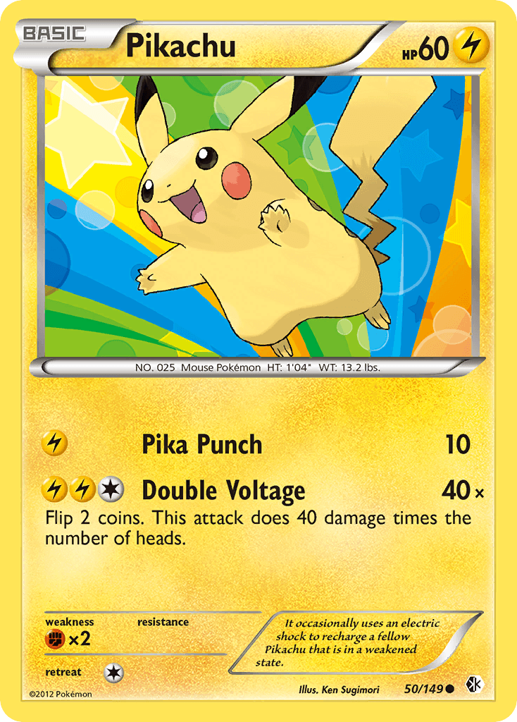 Pikachu Boundaries Crossed card
