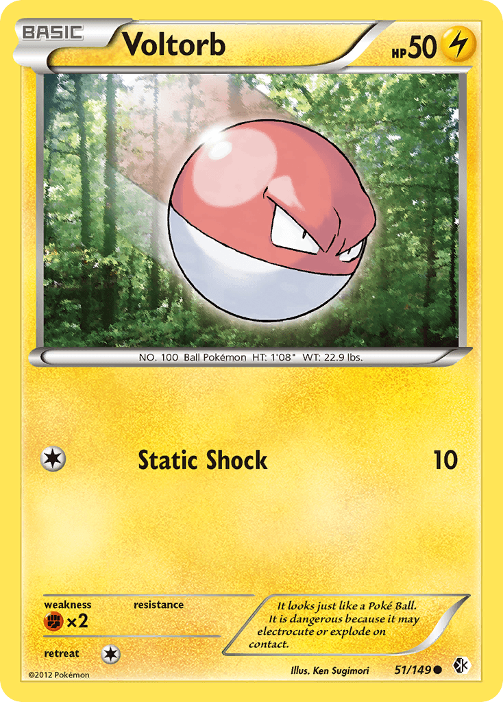 Voltorb Boundaries Crossed card