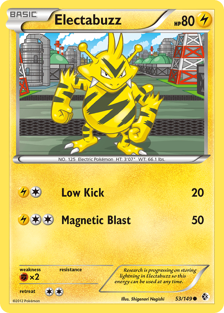 Electabuzz Boundaries Crossed card