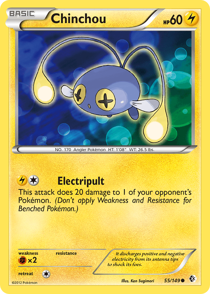 Chinchou Boundaries Crossed card