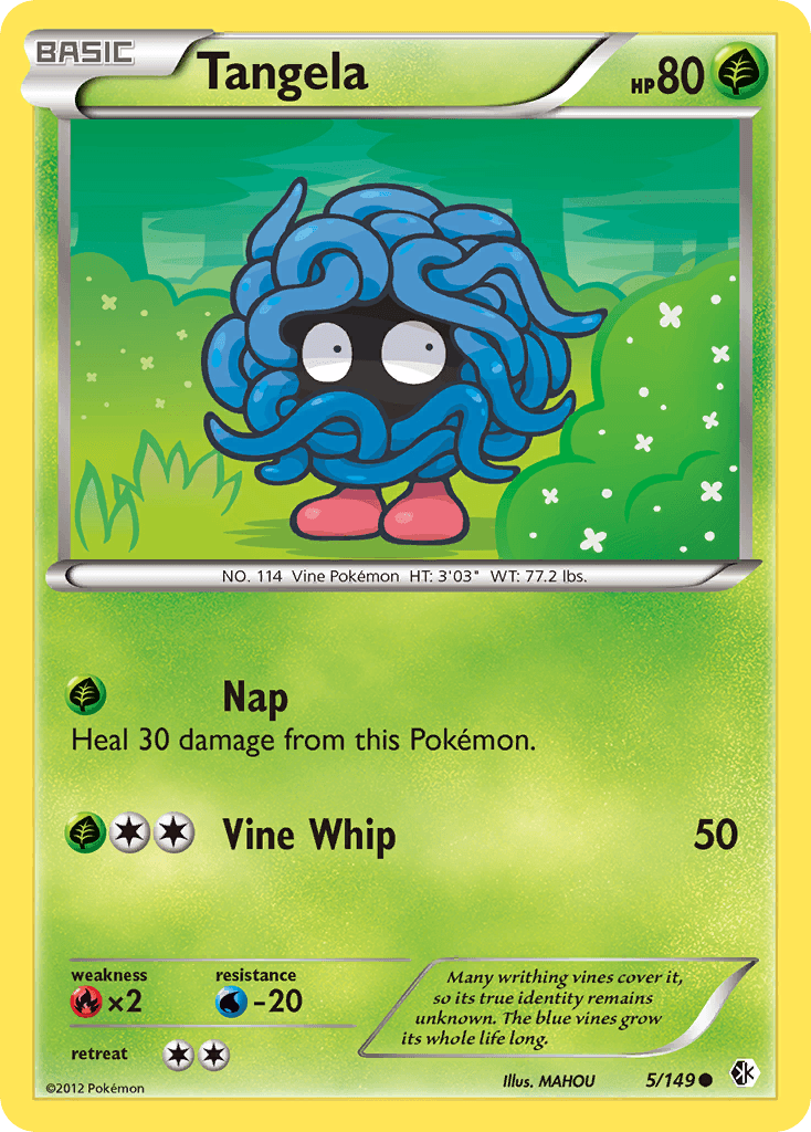 Tangela Boundaries Crossed card