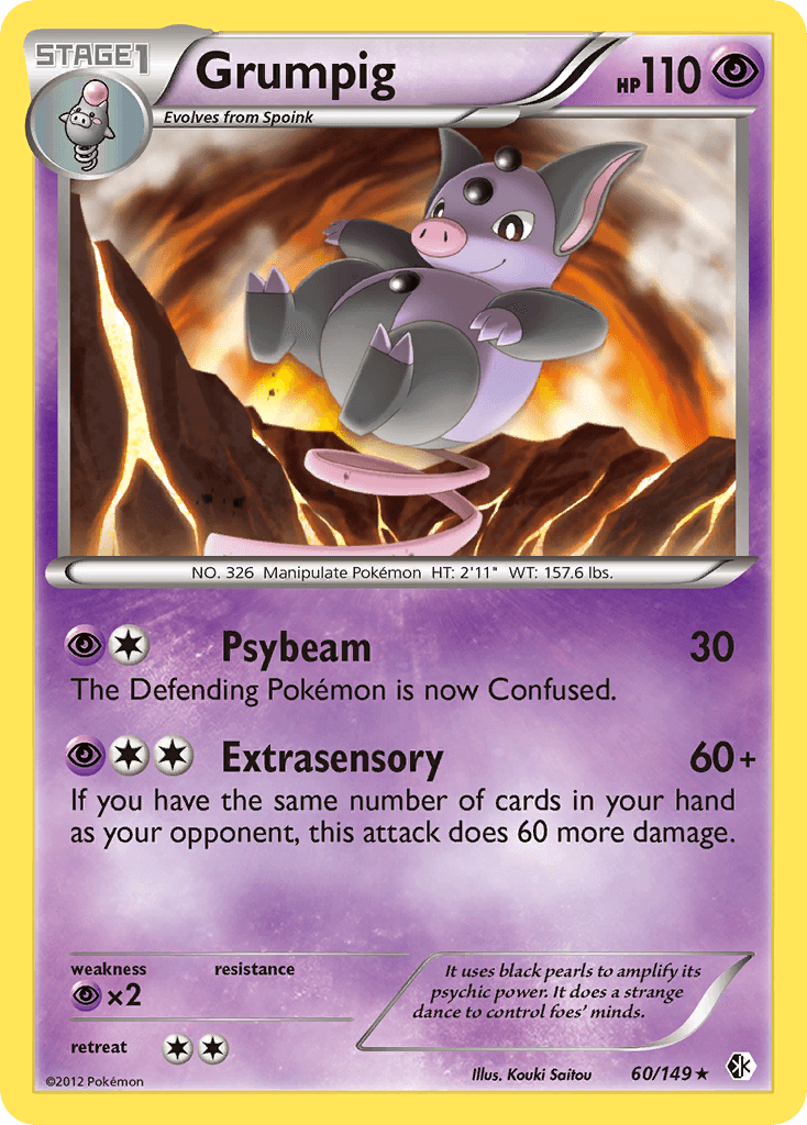 Grumpig 寶可夢 card