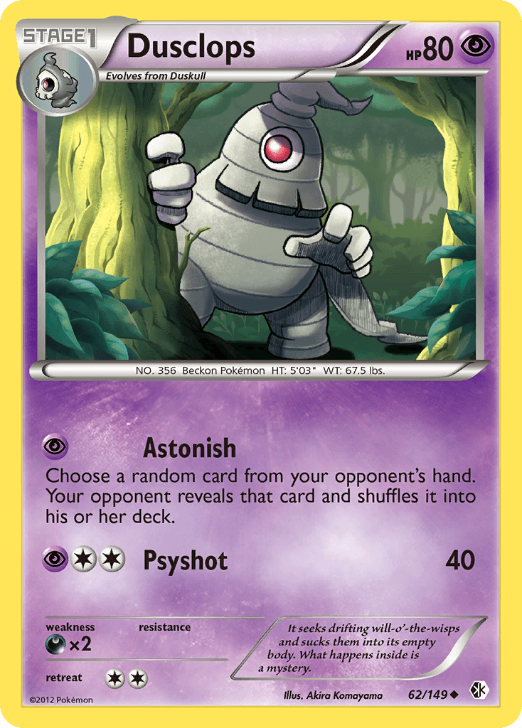 Dusclops Boundaries Crossed card