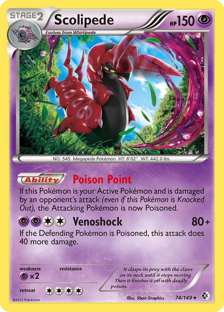 Scolipede Boundaries Crossed card