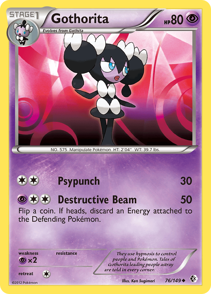 Gothorita Boundaries Crossed card