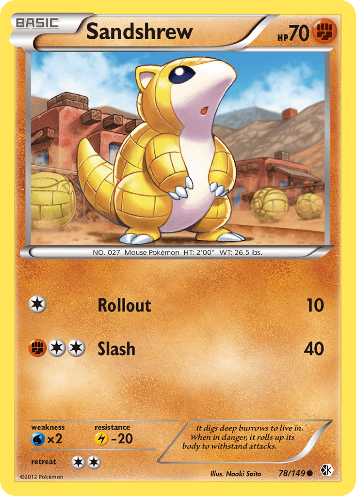 Sandshrew Boundaries Crossed card