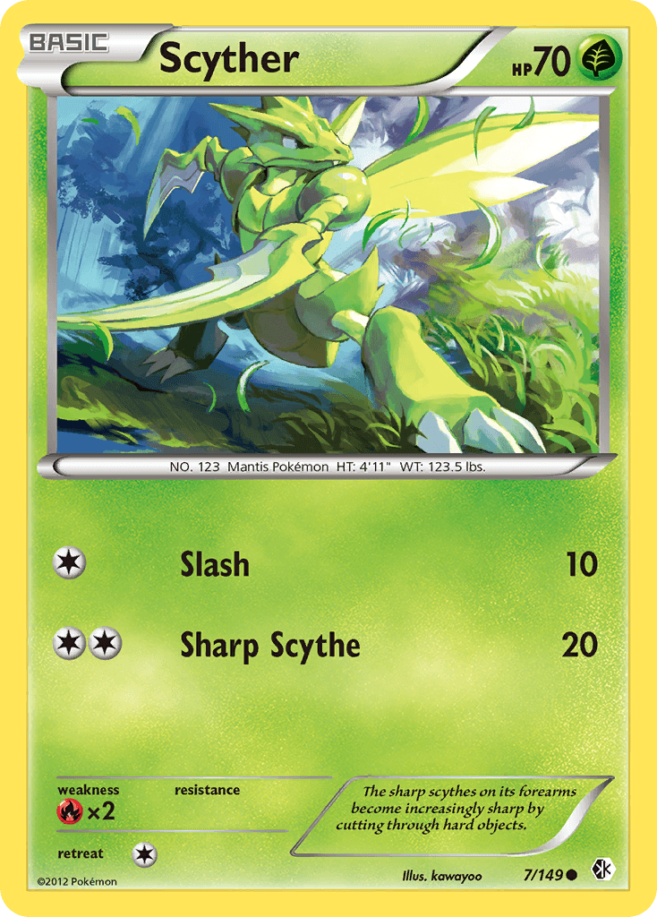 Scyther Boundaries Crossed card