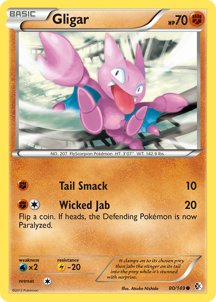 Gligar Boundaries Crossed card
