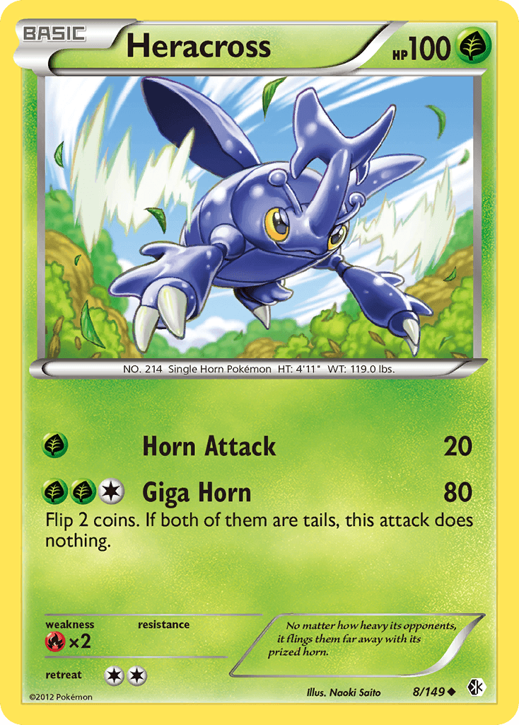 Heracross Boundaries Crossed card