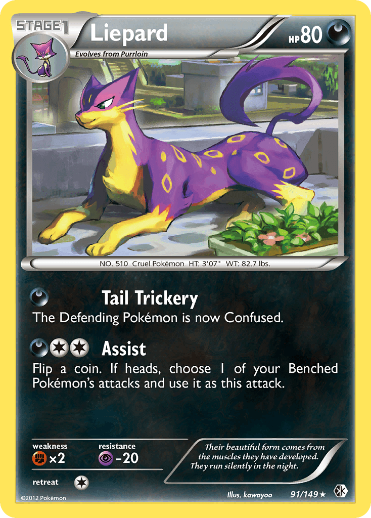 Liepard Boundaries Crossed card