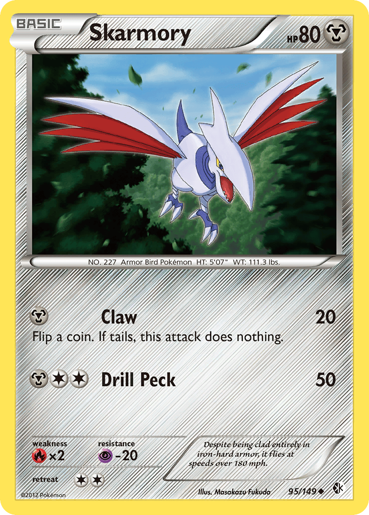 Skarmory Boundaries Crossed card