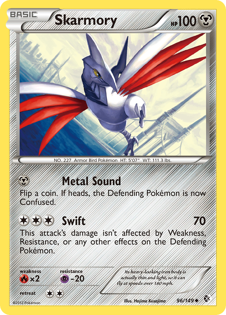 Skarmory Boundaries Crossed card