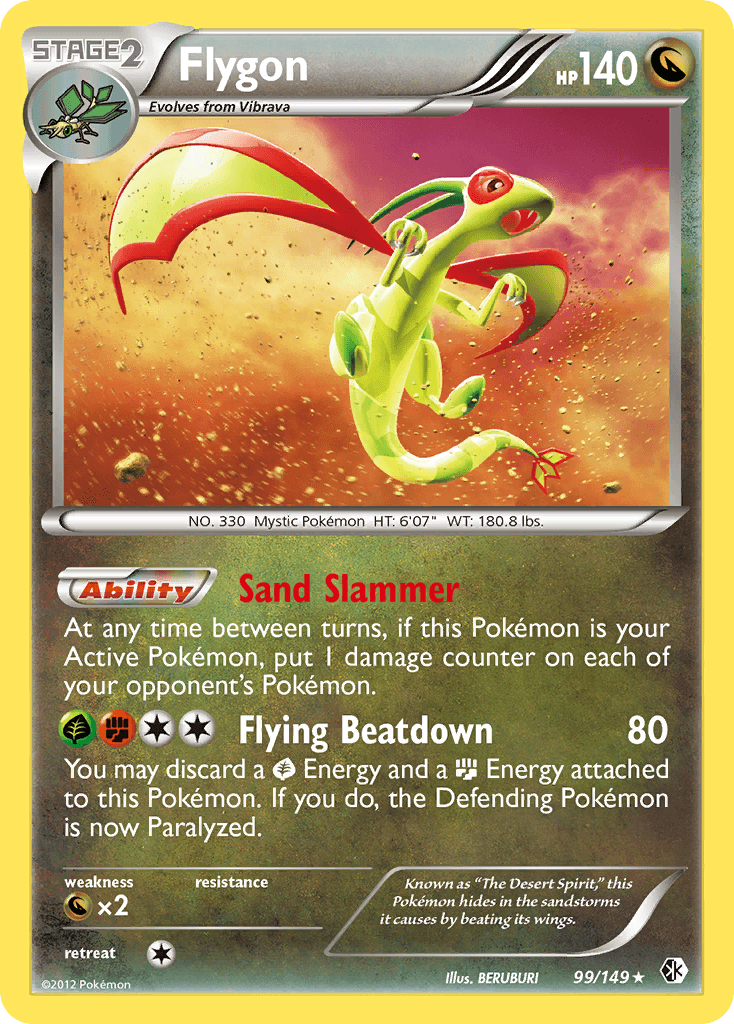 Flygon Boundaries Crossed card