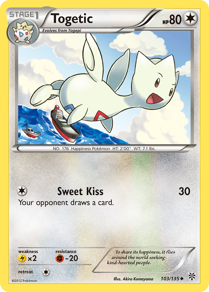 Togetic Plasma Storm card
